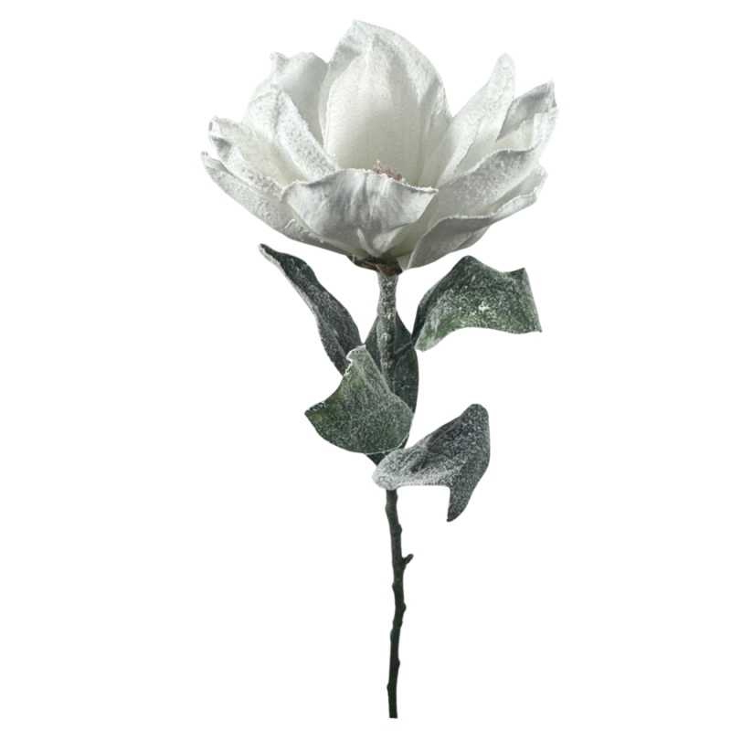 29" Snowy Magnolia Stem