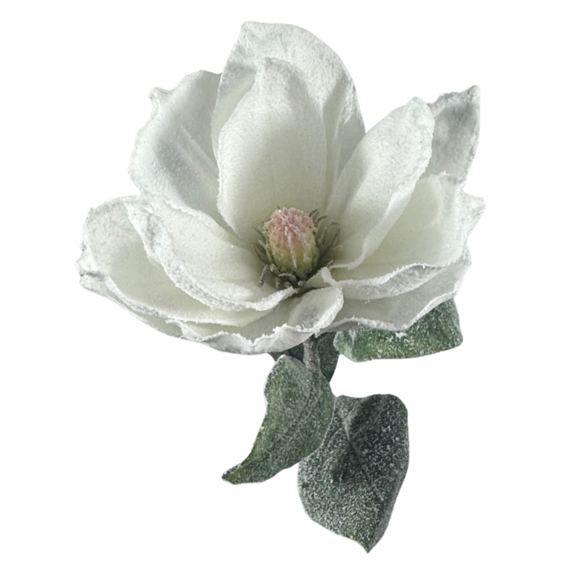 29" Snowy Magnolia Stem