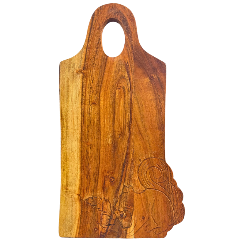 18" Squirrel Engraved Cutting Board