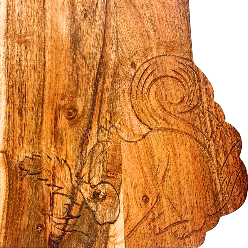 18" Squirrel Engraved Cutting Board