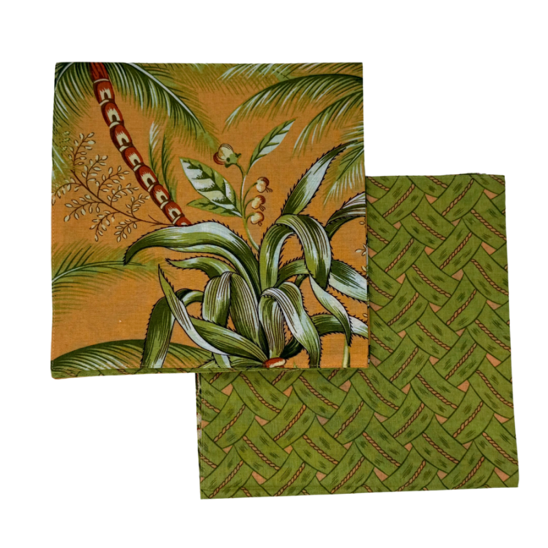 Barbados Sunset Reversable Napkin