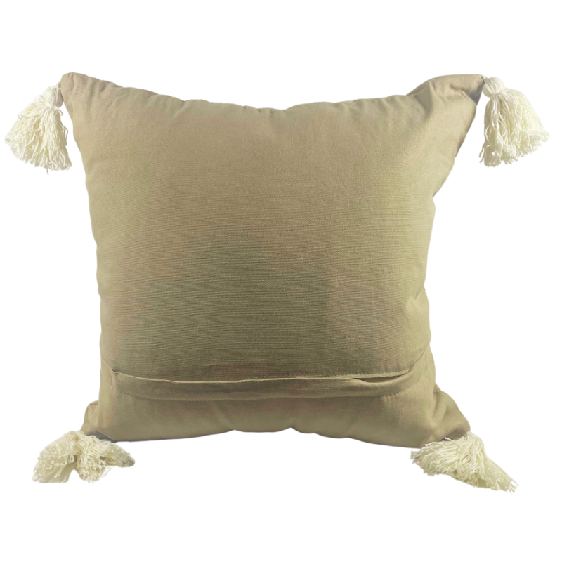 18" Lily Dune Geometric Accent Indoor Pillow