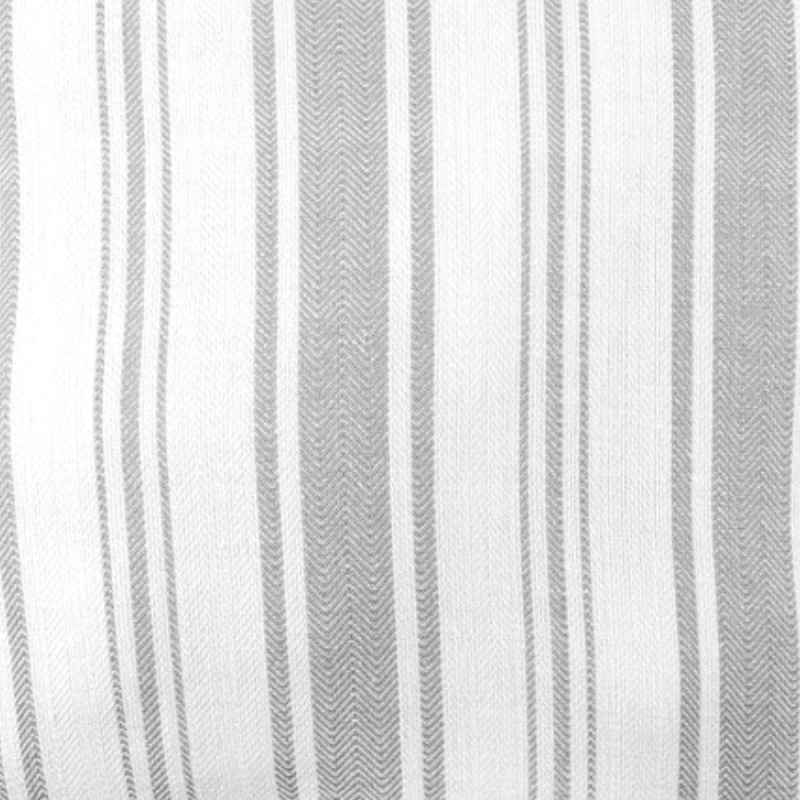 18" Savannah Stripe Gray Indoor Pillow