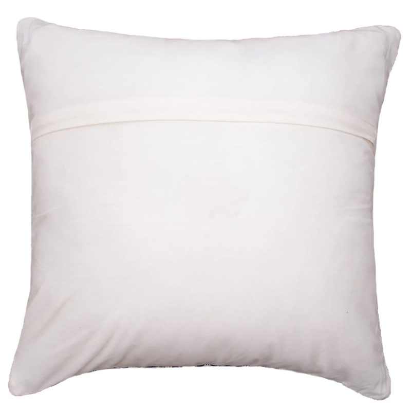 16" Bianca Black Geometric Woven Indoor Pillow