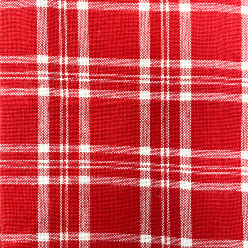 Christmas Ornament & Red Plaid Kitchen Towel Set