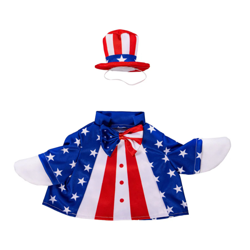 Porch Goose Outfit- Patriotic Suit