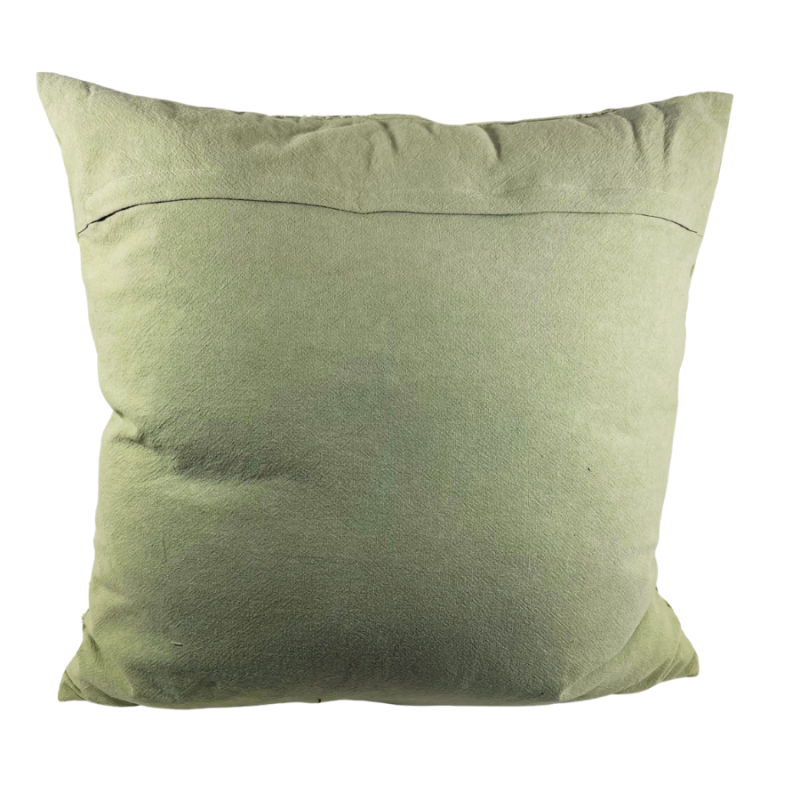 20" Stonewashed Sage Leaves Indoor Pillow