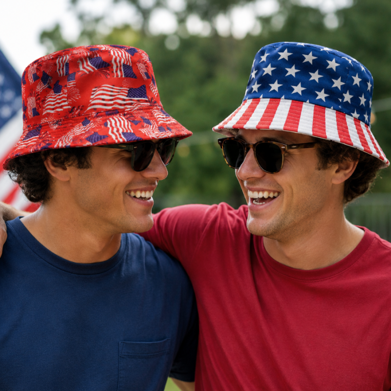 Stars & Stripes Bucket Hat