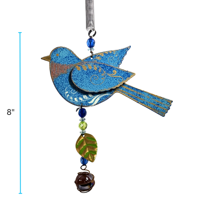 8" Bouncy Blue Bird