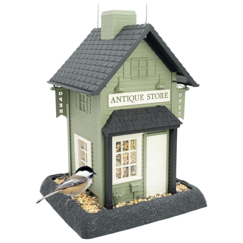 Village Collection Antique Store Bird Feeder