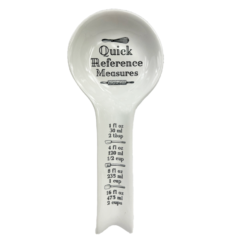 Quick Reference Measurements Spoon Rest, Kitchen Gadgets & Utensils