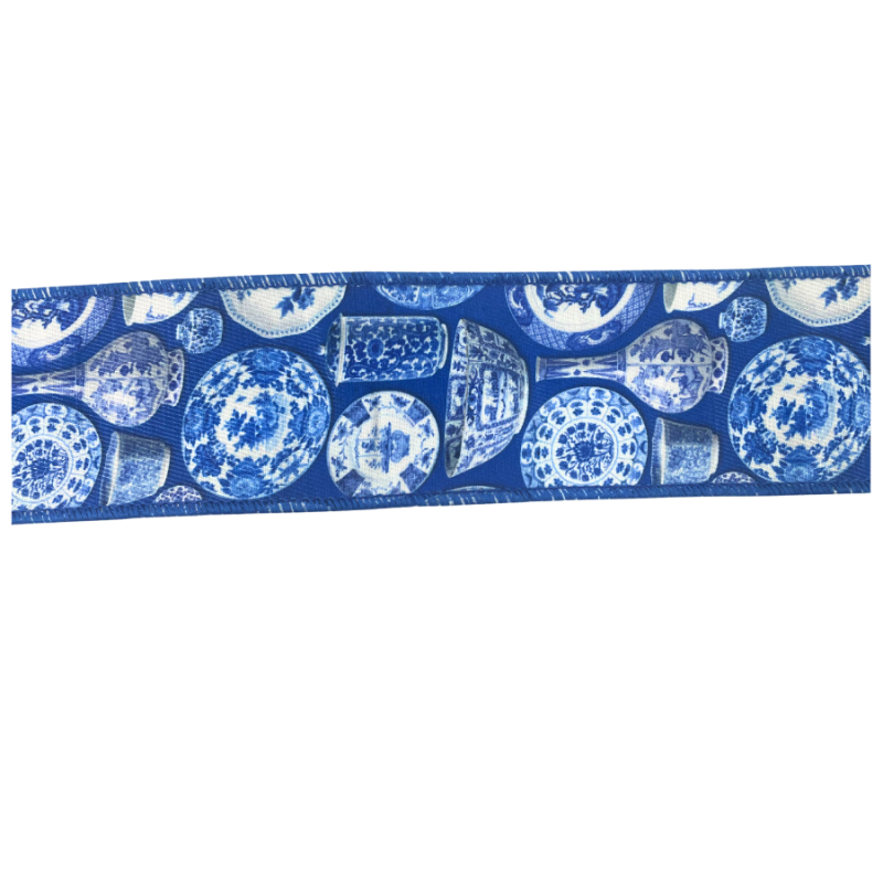 2.5" x 10yd Terracotta Ceramics Deluxe Ribbon