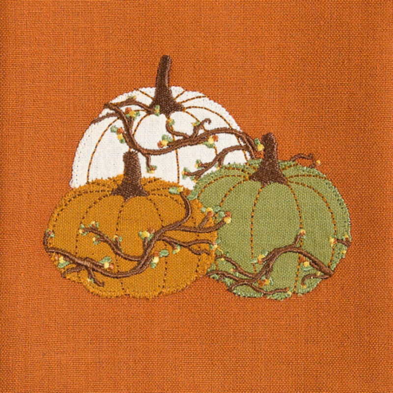 Heirloom and Bittersweet Decorative Dishtowel