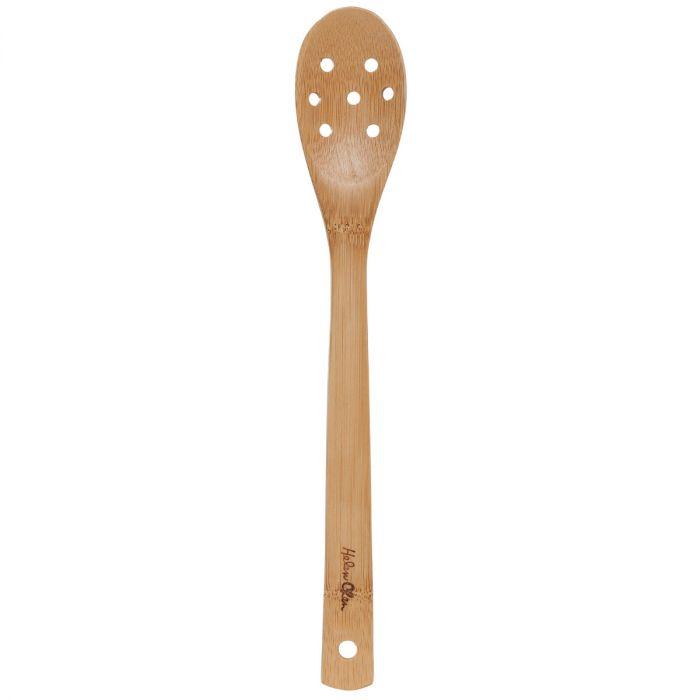 12" Bamboo Pierced Spoon