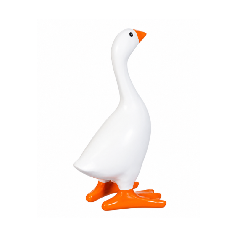 8" Gordy the Goose Resin Statue w/ Magnetic Beak