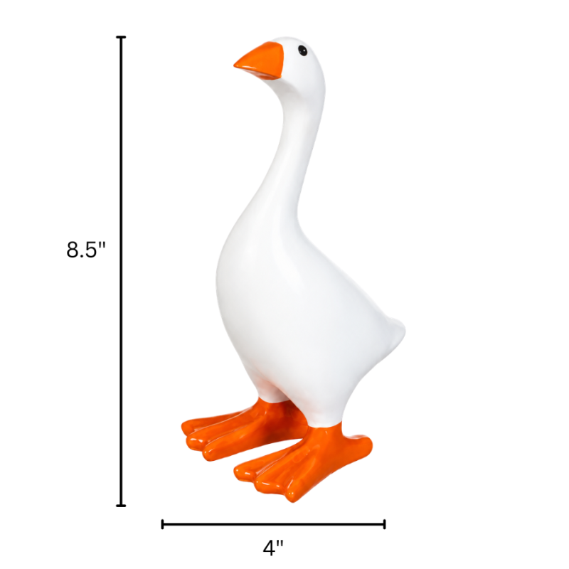 8" Gordy the Goose Resin Statue w/ Magnetic Beak