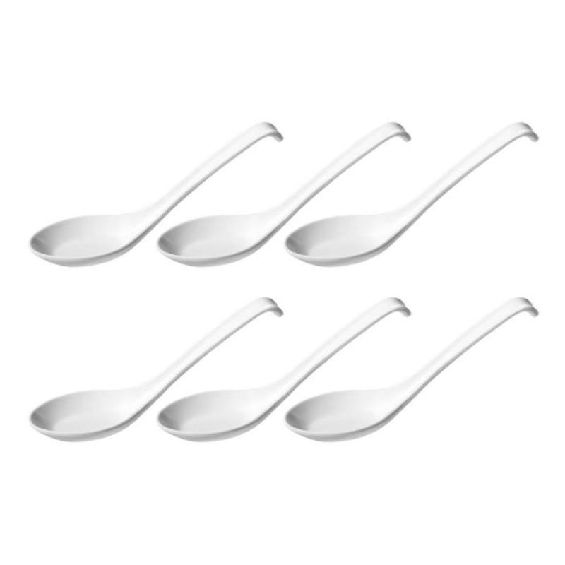 Asian Soup Spoons - Set of 6
