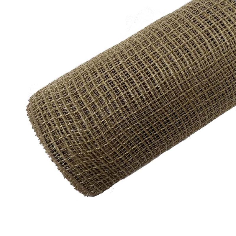 10"x10yd Fabric Deco Mesh Natural (A) Basic Deco Mesh Carolina
