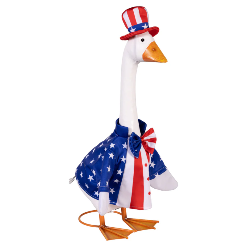 Porch Goose Outfit- Patriotic Suit