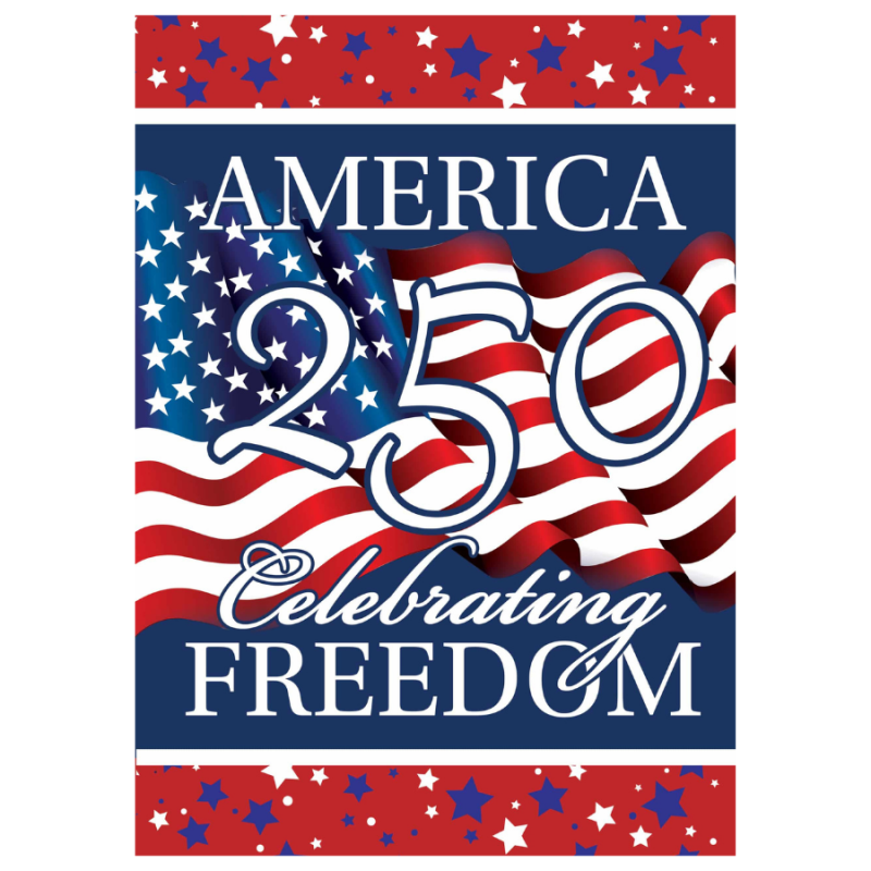 American Freedom Wind Current Garden Flag