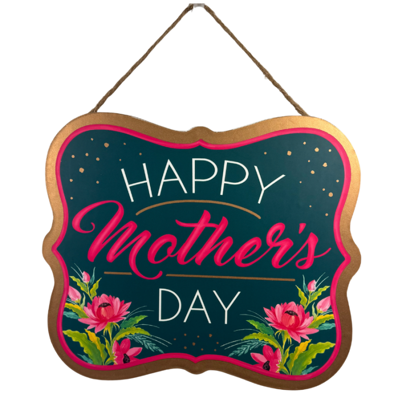10" Happy Mother's Day Hanging Sign