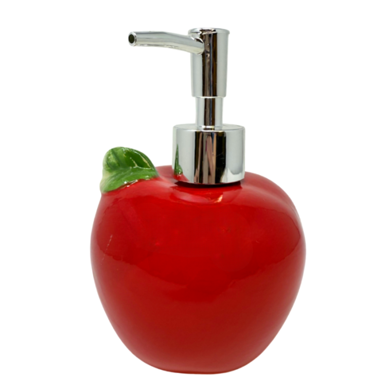 Ceramic Apple Soap Pump