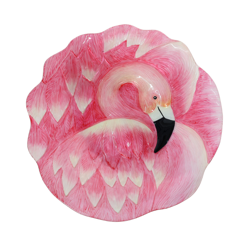 Flamingo Bird Bath