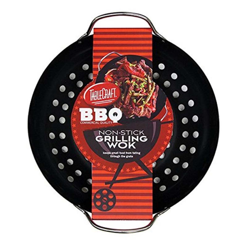 TableCraft 13" Non-Stick Grilling Wok