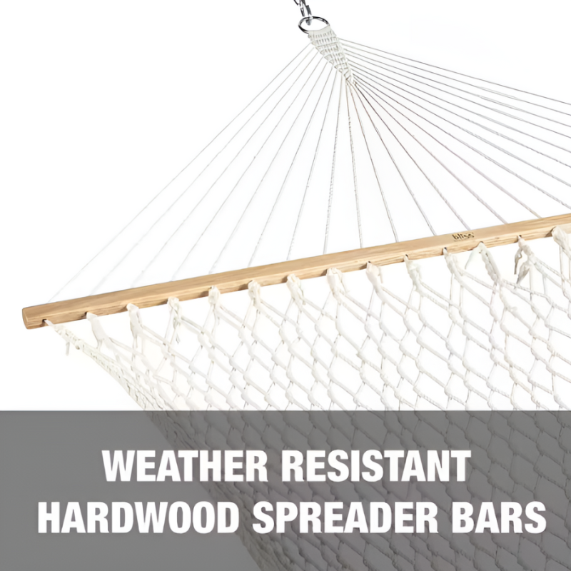 6' Classic Cotton Rope Hammock - Natural