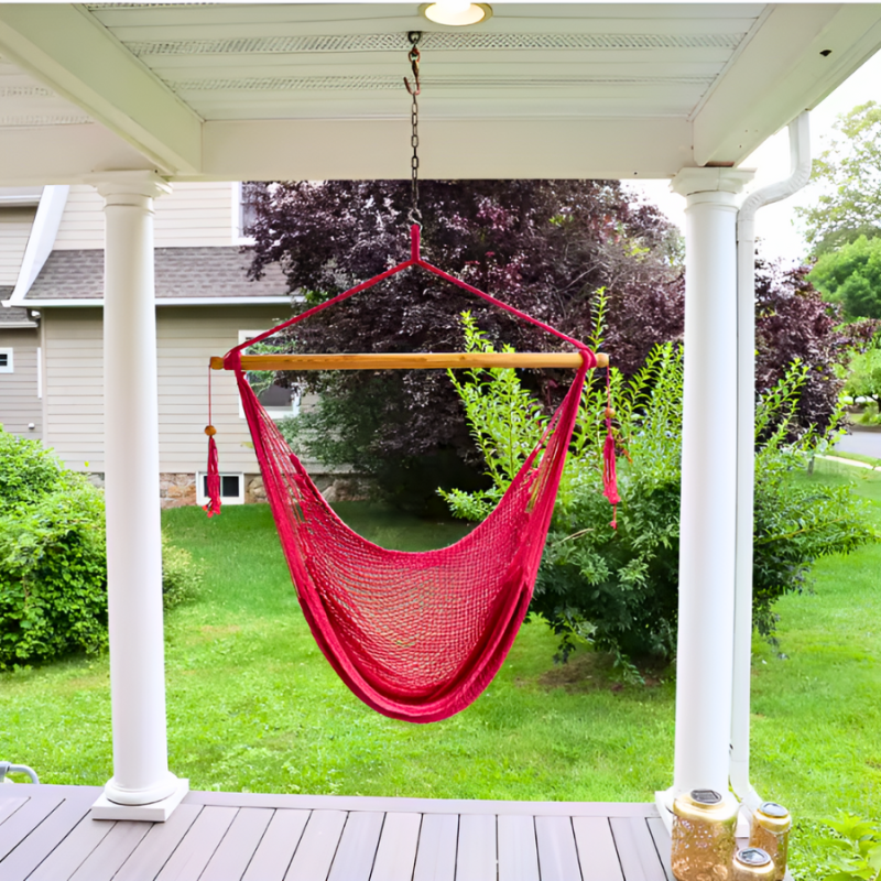 40" Tahiti Rope Hammock - Pink