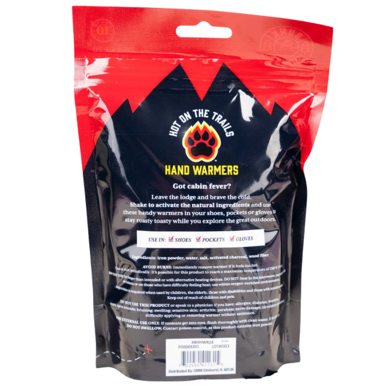 Hot On The Trails Hand Warmers - 6 pack