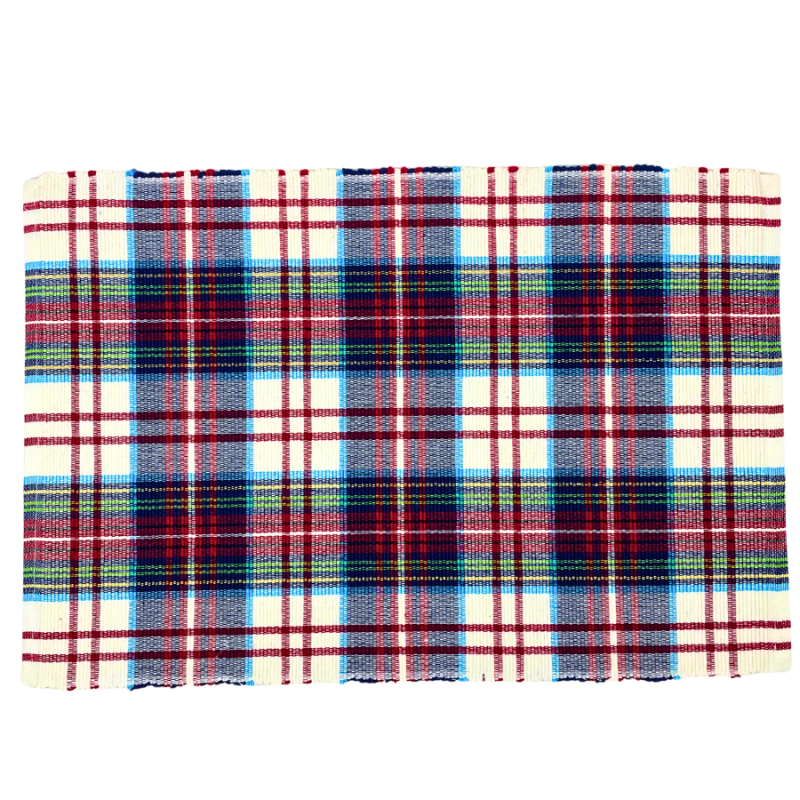 19" x 13" Holiday Festive Plaid Placemat