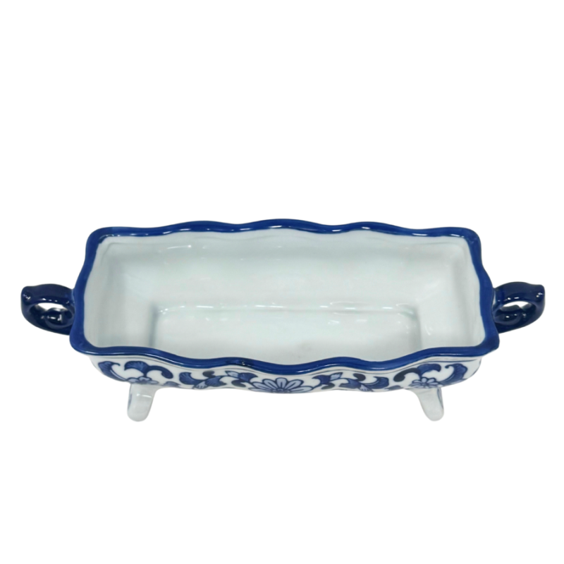 3" Miniature Chinoiserie Jardinière