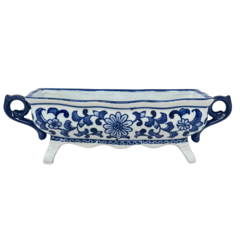 3" Miniature Chinoiserie Jardinière