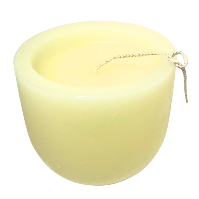 4" Scented Candle Goblet - Vanilla & Cream