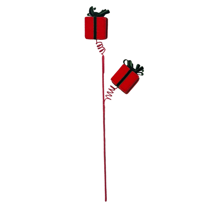 26" Double Present Pick - Red