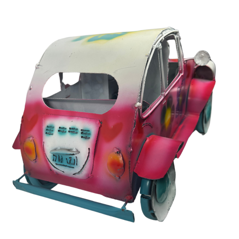 Metal Peace Buggy Decor