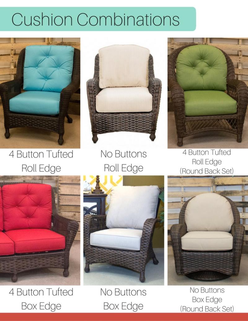charleston swivel glider
