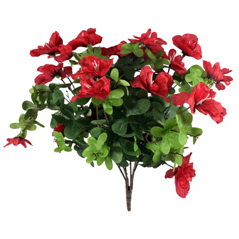 22" Azaela Bush- Red