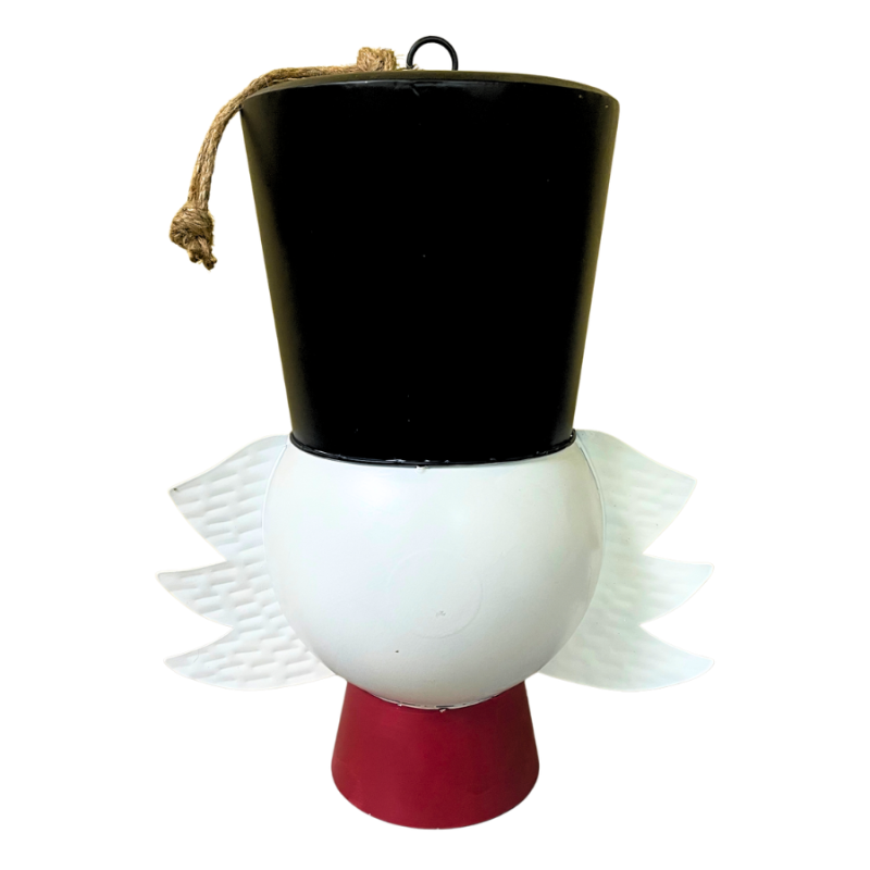15.5" Metal Nutcracker Head Ornament