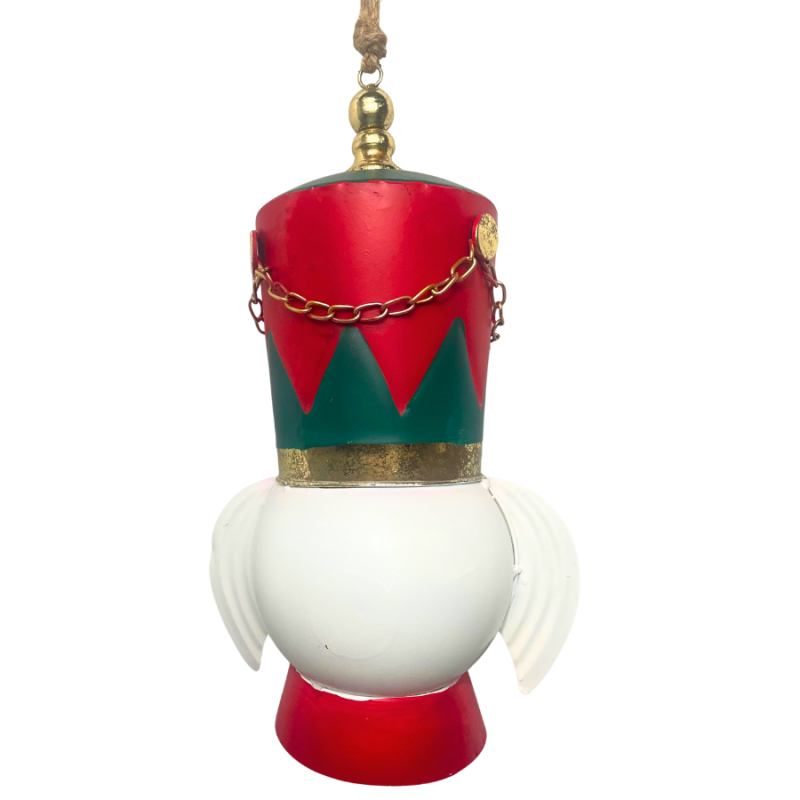 15" Regal Metal Nutcracker Head Ornament
