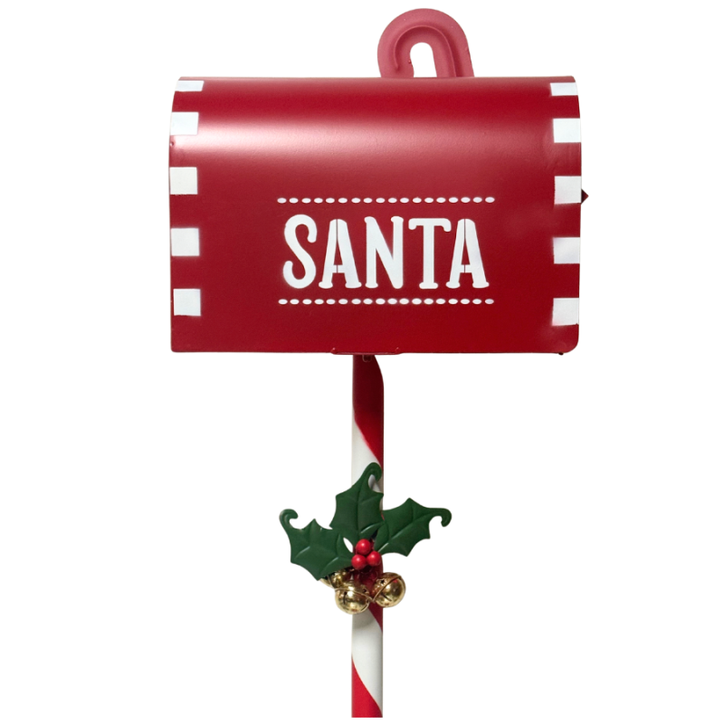 51" Metal North Pole Mailbox