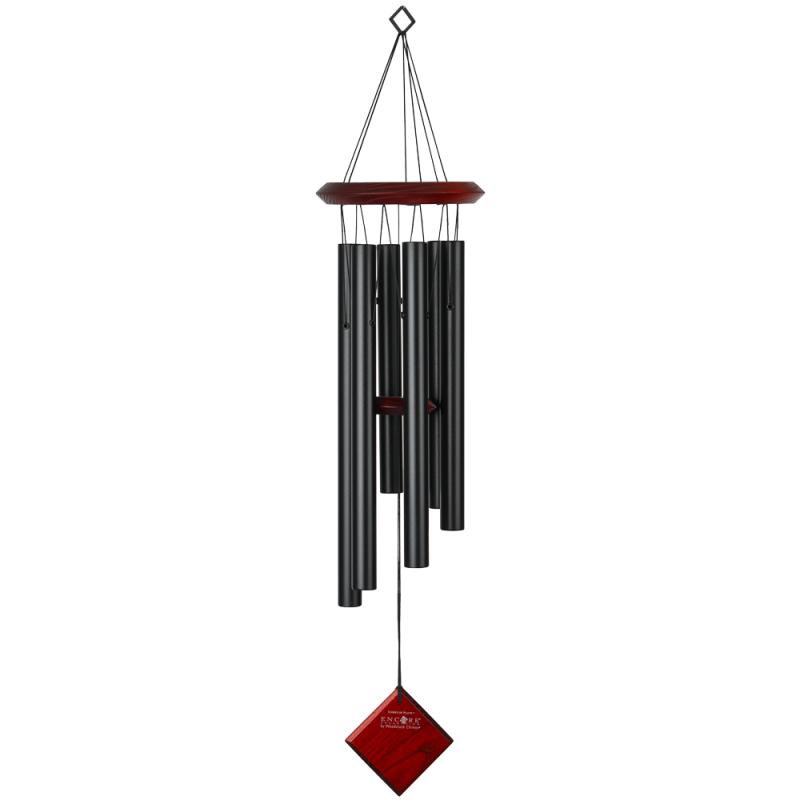 27" Chimes of Pluto Windchime - Black