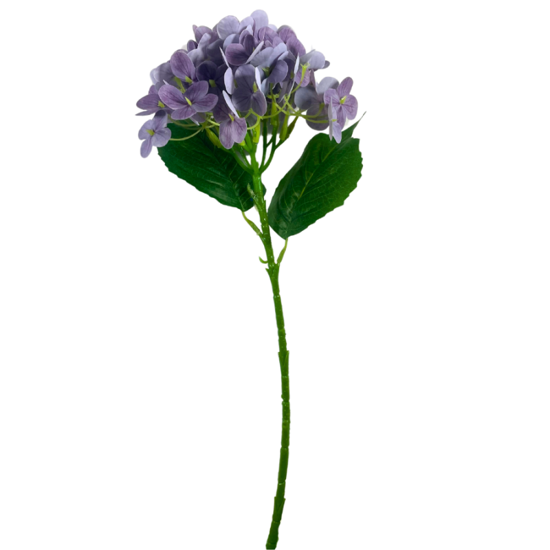 18" Real Touch Hydrangea Stem - Lavender