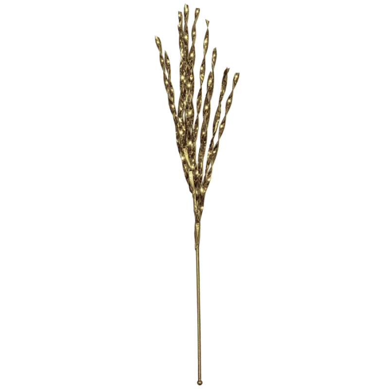 27" Metallic Twist Spray- Gold