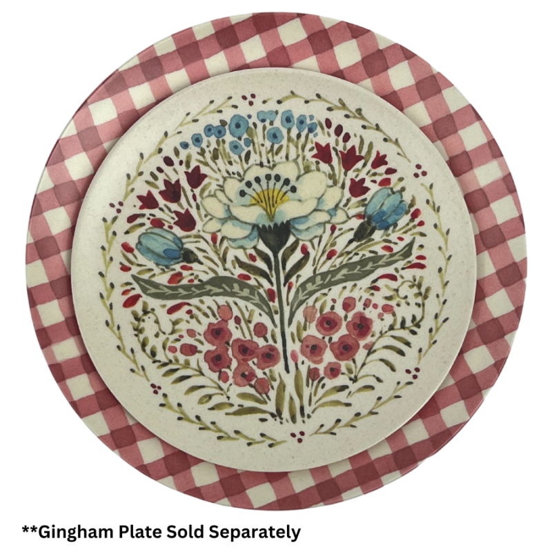 Small Floral Plate