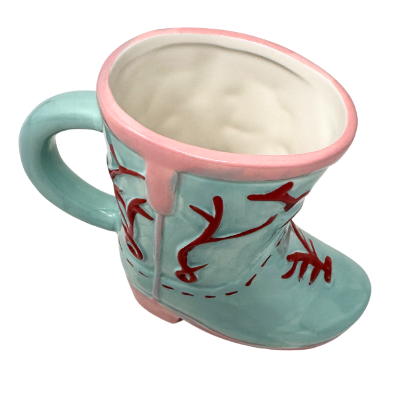 12oz Cowgirl Boot Mug