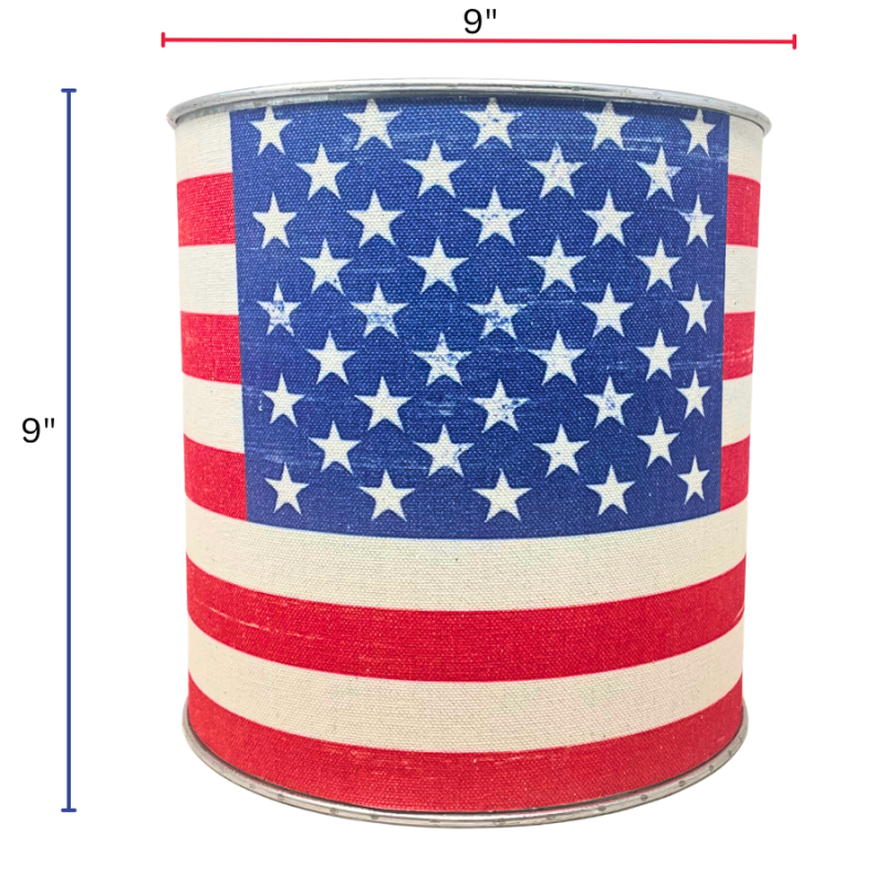 9" USA Bucket
