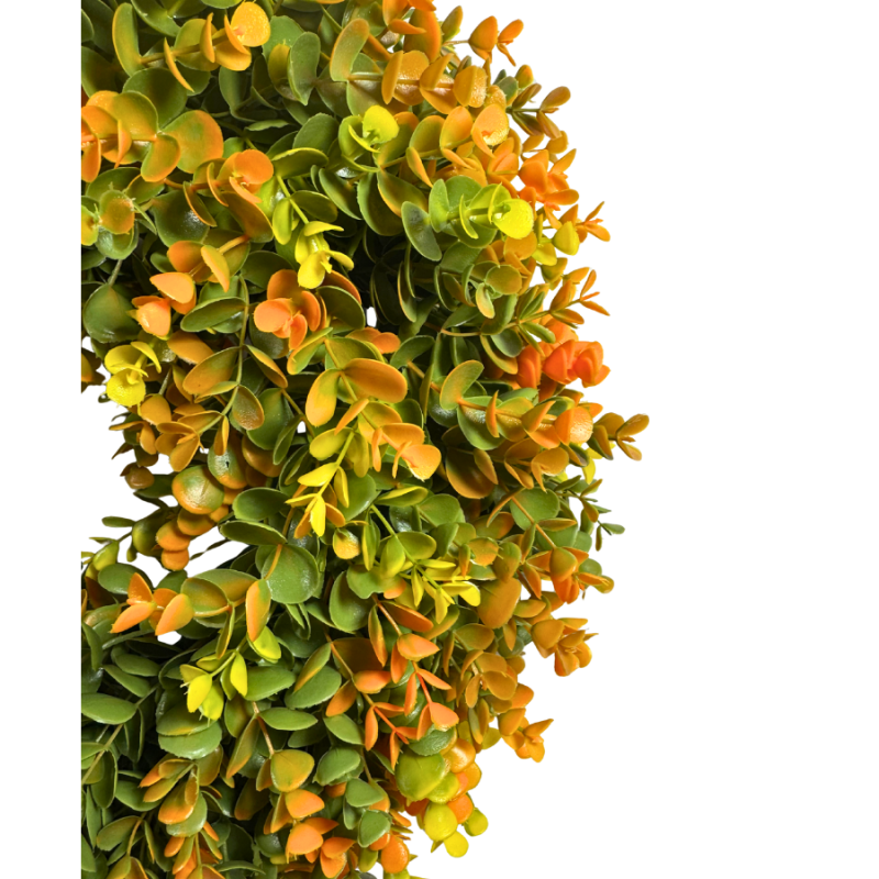18" Eucalyptus Wreath- Autumn