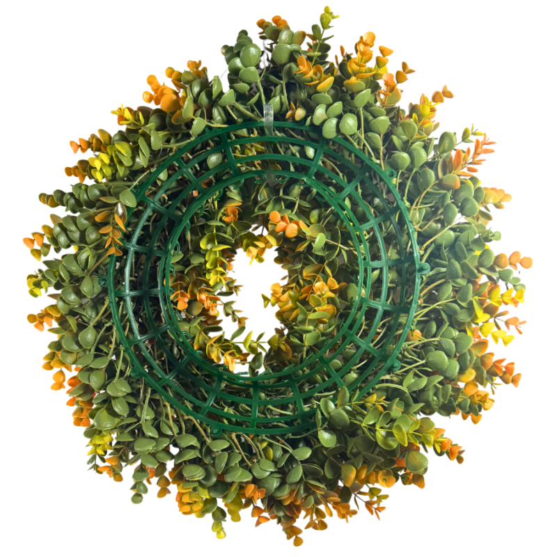 18" Eucalyptus Wreath- Autumn